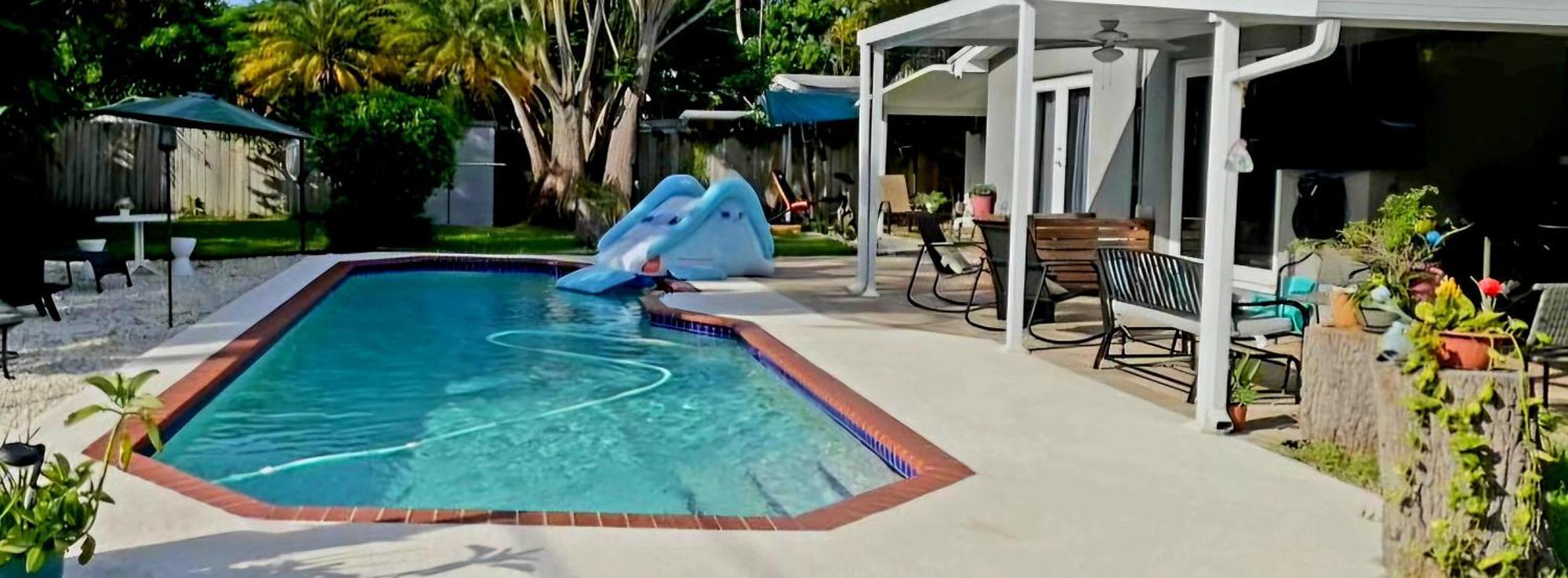 Pool House Resort Heated Swimming Pool Family Getaway Cutler Bay Exterior foto