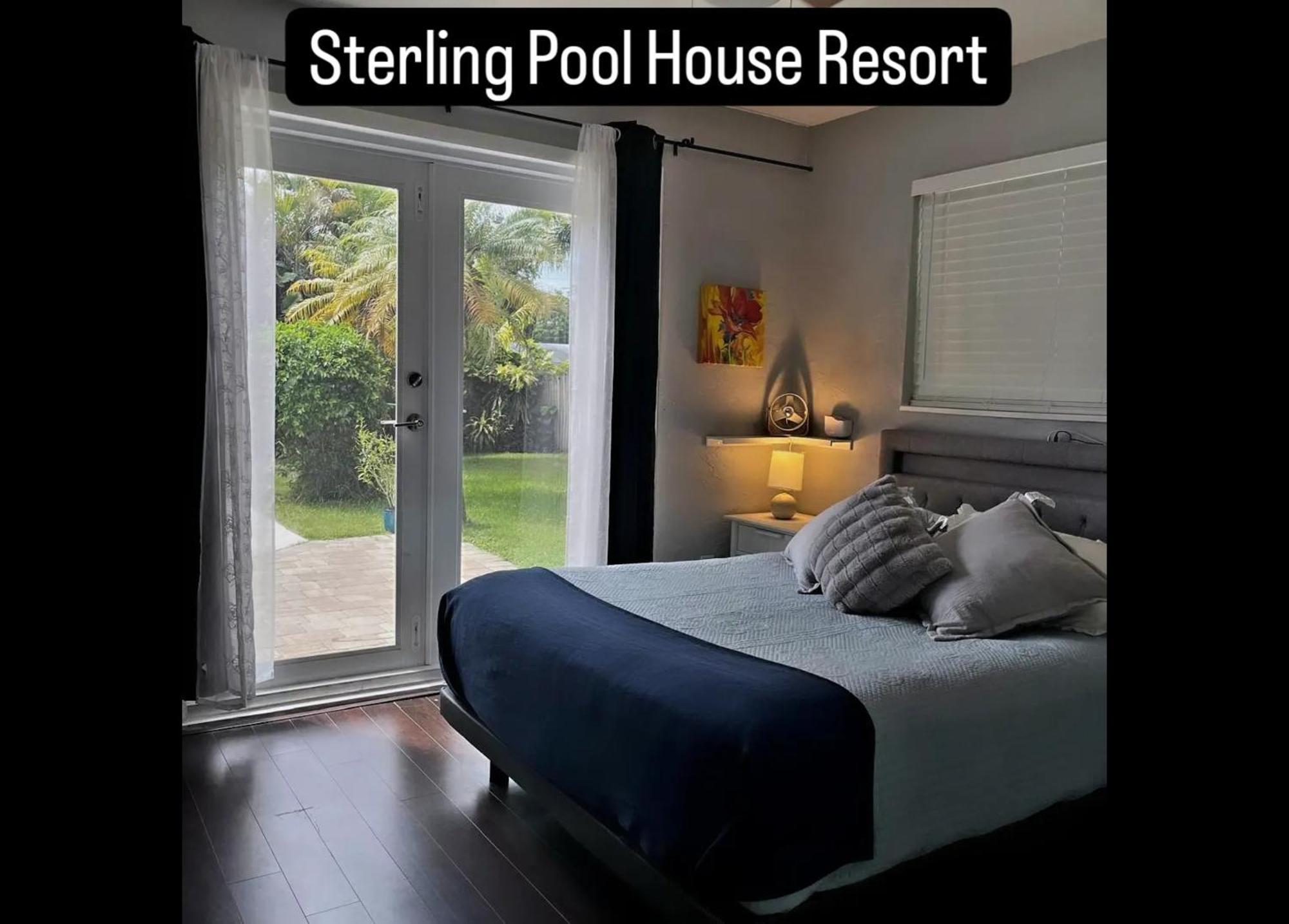 Pool House Resort Heated Swimming Pool Family Getaway Cutler Bay Exterior foto